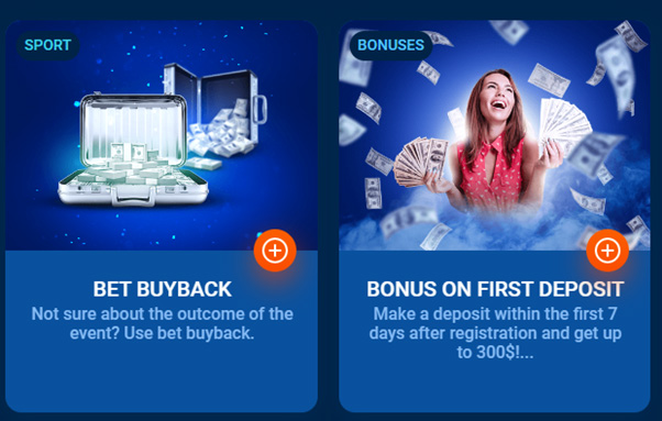 Bonuses from MostBet