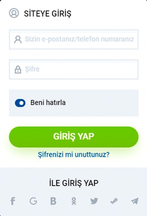 Web sitesi yetkilendirme formu